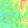 Mapa topográfico Le Pont, altitude, relevo