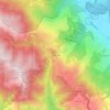 Mapa topográfico Sky Londa, altitude, relevo