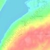 Mapa topográfico Skanee, altitude, relevo