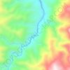 Mapa topográfico Dacalan, altitude, relevo
