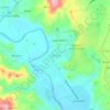 Mapa topográfico Mandug, altitude, relevo