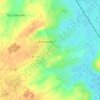Mapa topográfico Les Cardets, altitude, relevo
