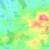 Mapa topográfico Sampère, altitude, relevo