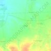 Mapa topográfico Banggi, altitude, relevo