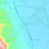 Mapa topográfico Sungai Liuk, altitude, relevo
