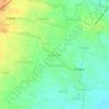 Mapa topográfico Kedungan, altitude, relevo