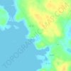 Mapa topográfico Bodskatan, altitude, relevo
