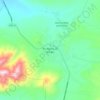 Mapa topográfico Purépero de Echáiz, altitude, relevo