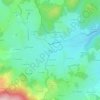 Mapa topográfico Le Mas, altitude, relevo