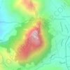 Mapa topográfico Ambuluwaawa, altitude, relevo