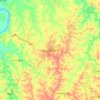 Mapa topográfico San Guillermo, altitude, relevo
