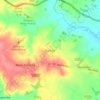 Mapa topográfico Raithby, altitude, relevo