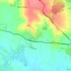 Mapa topográfico Scremby, altitude, relevo