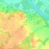 Mapa topográfico Les Petits Oiseaux, altitude, relevo