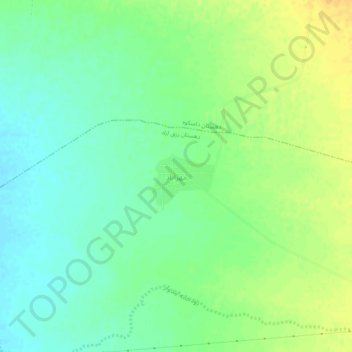 Mapa topográfico Mehrabad, altitude, relevo