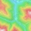 Mapa topográfico Ravi, altitude, relevo