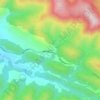Mapa topográfico Fanlillo, altitude, relevo
