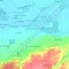 Mapa topográfico Les Boussets, altitude, relevo