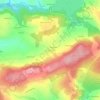Mapa topográfico Saint-Cadou, altitude, relevo
