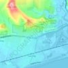 Mapa topográfico North Lancing, altitude, relevo