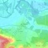 Mapa topográfico Les Tilleuls, altitude, relevo