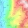Mapa topográfico O Freixo, altitude, relevo