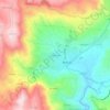 Mapa topográfico Sangunhedo, altitude, relevo