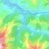 Mapa topográfico La Maraviya, altitude, relevo