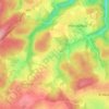 Mapa topográfico Grainchamps, altitude, relevo