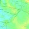 Mapa topográfico Kartoharjo, altitude, relevo
