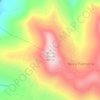 Mapa topográfico Morro Grande, altitude, relevo