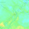 Mapa topográfico Pulau Ingu, altitude, relevo