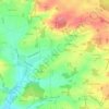 Mapa topográfico Nouailles, altitude, relevo