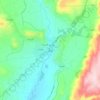 Mapa topográfico Afrin, altitude, relevo