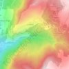 Mapa topográfico Croat, altitude, relevo