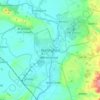 Mapa topográfico Wallingford, altitude, relevo