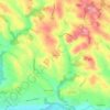 Mapa topográfico Grimaut, altitude, relevo