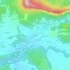 Mapa topográfico Souvionne, altitude, relevo