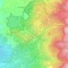Mapa topográfico Negal, altitude, relevo