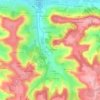 Mapa topográfico Nicole, altitude, relevo