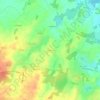 Mapa topográfico Kervin, altitude, relevo