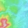 Mapa topográfico Kupferhammer, altitude, relevo