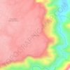 Mapa topográfico Tlatempa, altitude, relevo