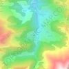 Mapa topográfico Eylie d'en Haut, altitude, relevo