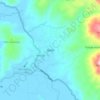 Mapa topográfico Malili, altitude, relevo