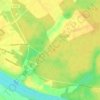 Mapa topográfico Chenaille, altitude, relevo