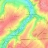 Mapa topográfico Wirquin, altitude, relevo