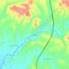 Mapa topográfico Matosos, altitude, relevo