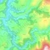 Mapa topográfico Vilamelle, altitude, relevo
