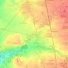 Mapa topográfico La Croix, altitude, relevo